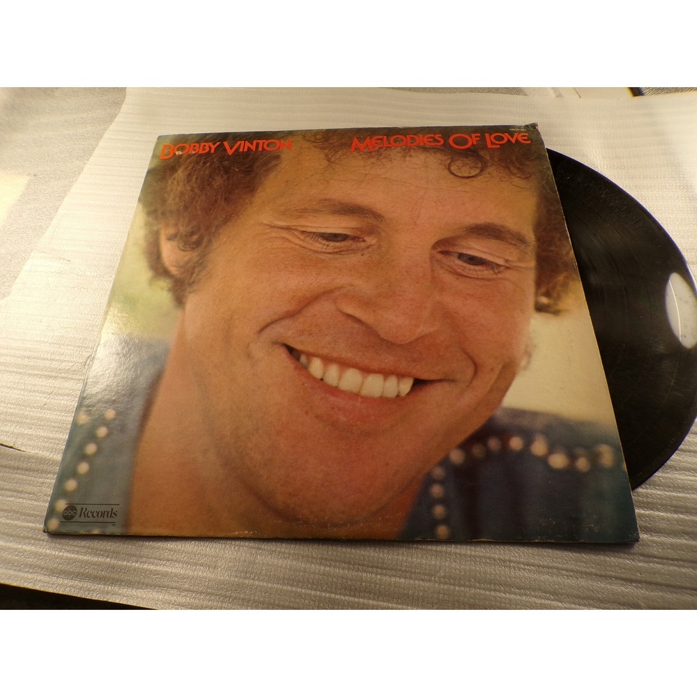 Bobby Vinton Melodies of Love Vinyl LP Album 1974 ABC Records ABCD-851 Pop Vocal